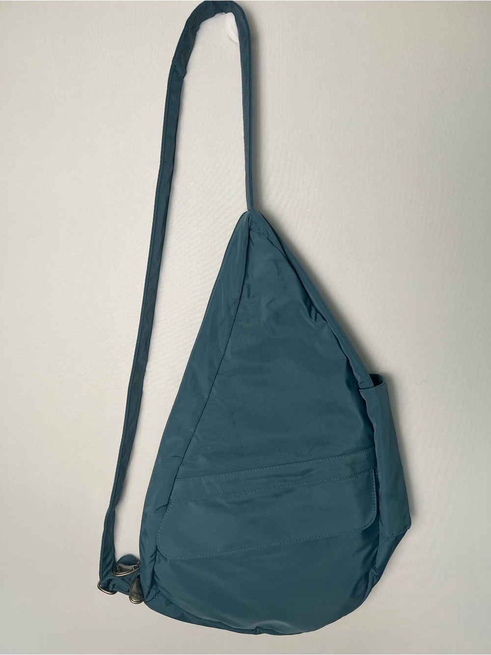 AmeriBag Healthy Back Bag Sling Backpack Blue Nylon Crossbody Travel Bag